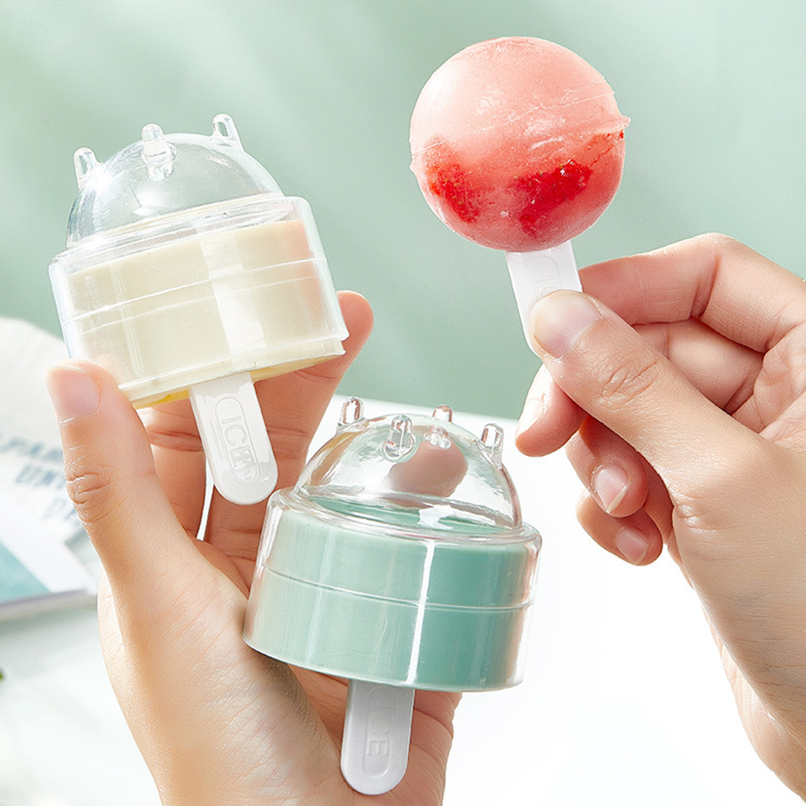 Ice Ball Mold Easy Demoulding Lollipop Ice Ball Making Mold