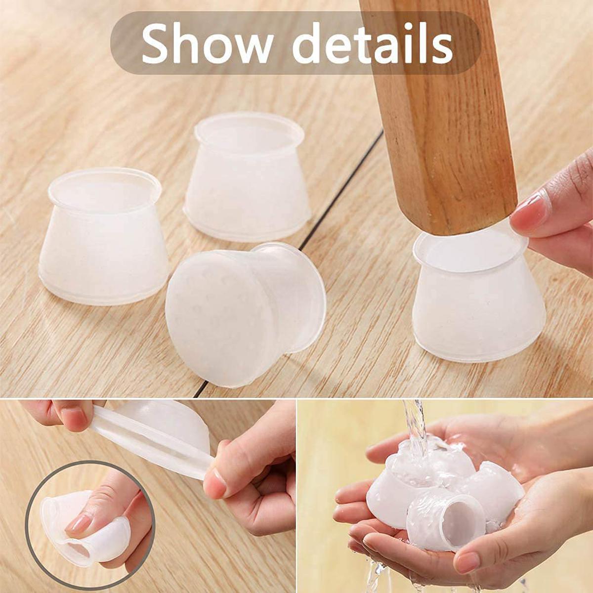 Black Silicone Furniture Protectors