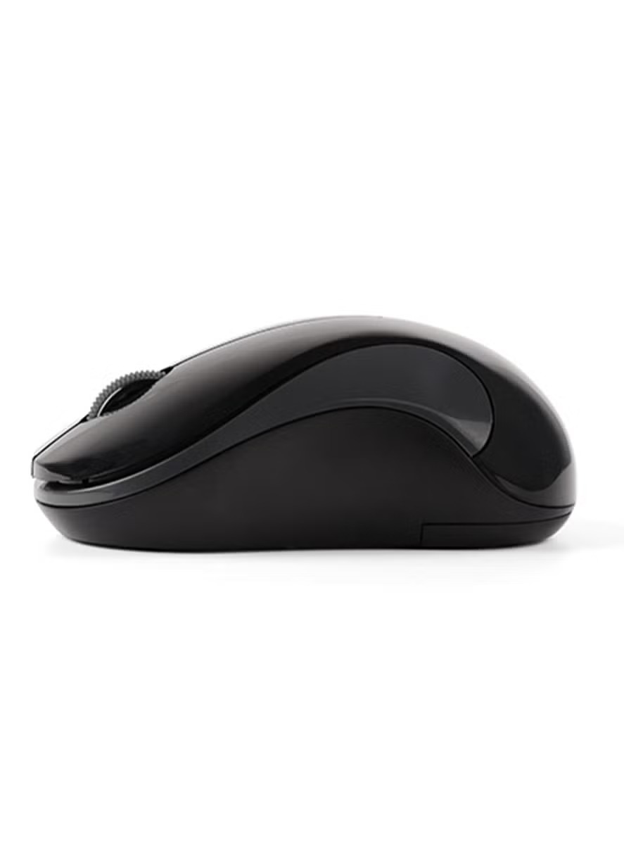 A4 Tech Mini Wireless Mouse for laptops G3-270 , 2.4GHz V-Track Mouse 1200 DPI , distance up to 10-15m , battery changes with energy-efficient engineering , optical