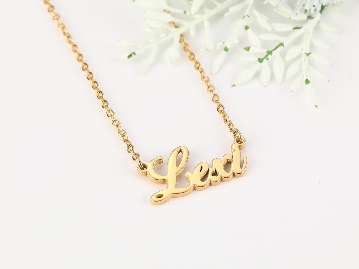 Name Locket for Women Customized Design 