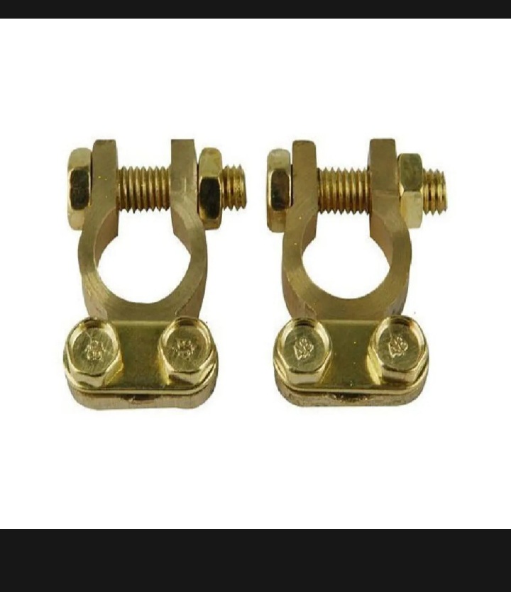 Pair Of Battery Terminal For Vehicles only having Thin Pole .Specially Designed Such a Way for those Batteries Having Thin pole