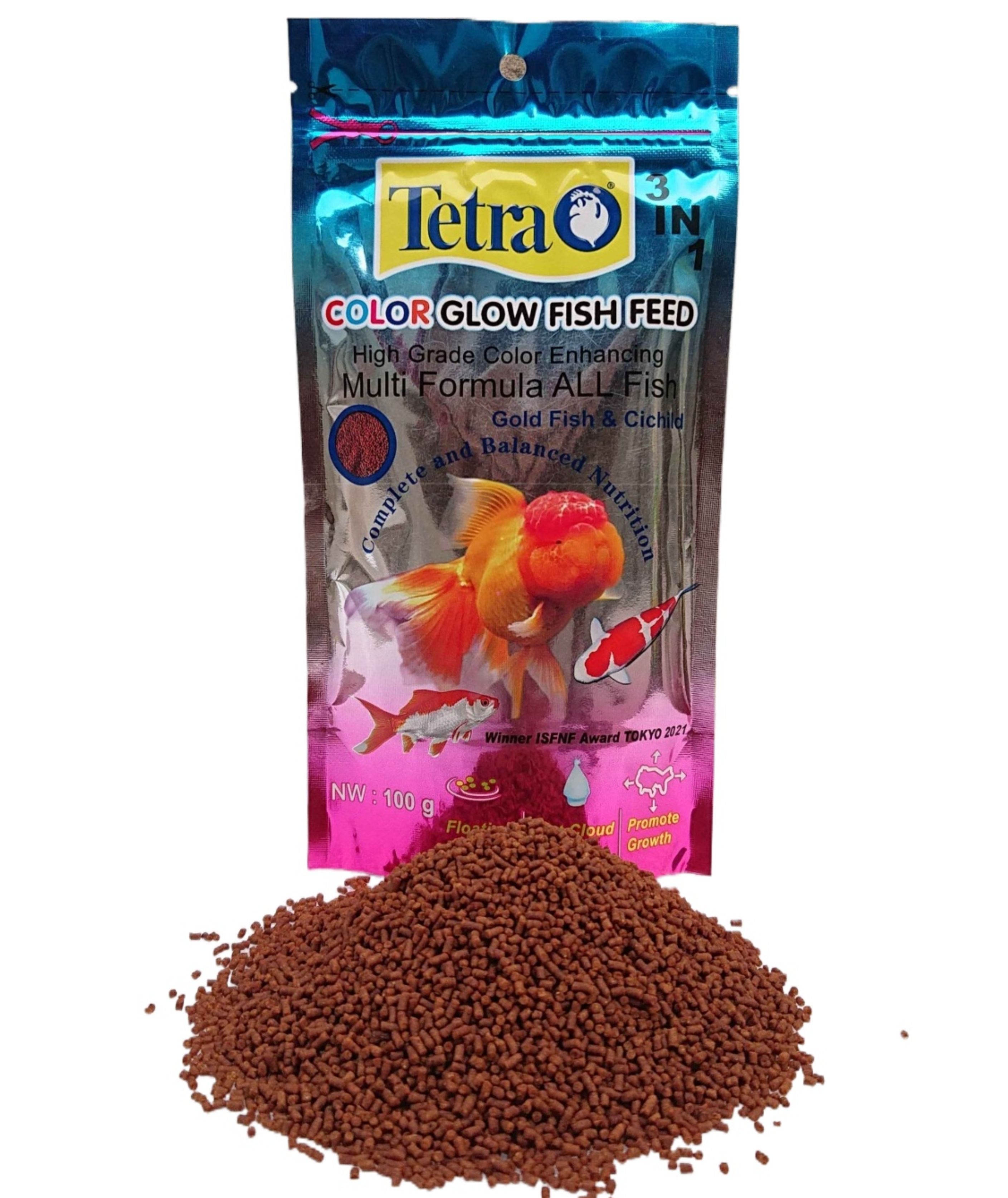 Fish feed (high protein high grade) for all types of aquarium fishes