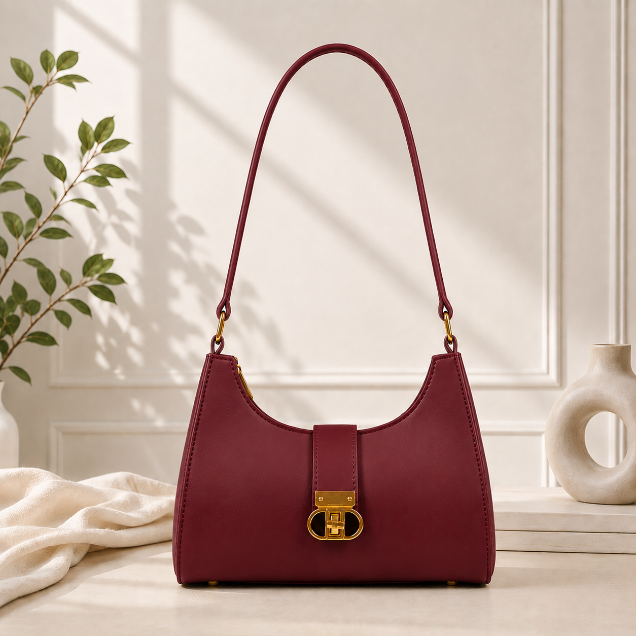 Fashion Club Handbag for Girls - Premium PU Leather Crossbody & Shoulder Bag for Women - Stylish Ladies Purse & Handbag - Trendy Casual Tote Bag for Gift