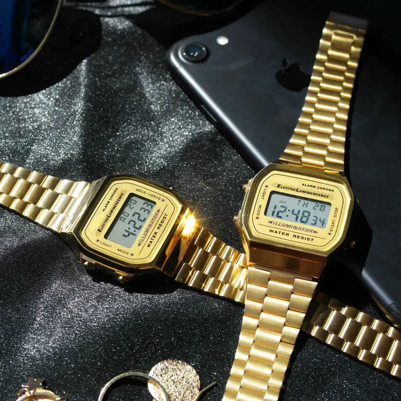 Digital vintage design watch for boys and girls