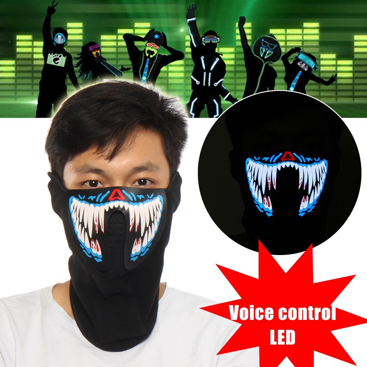 led half face mask