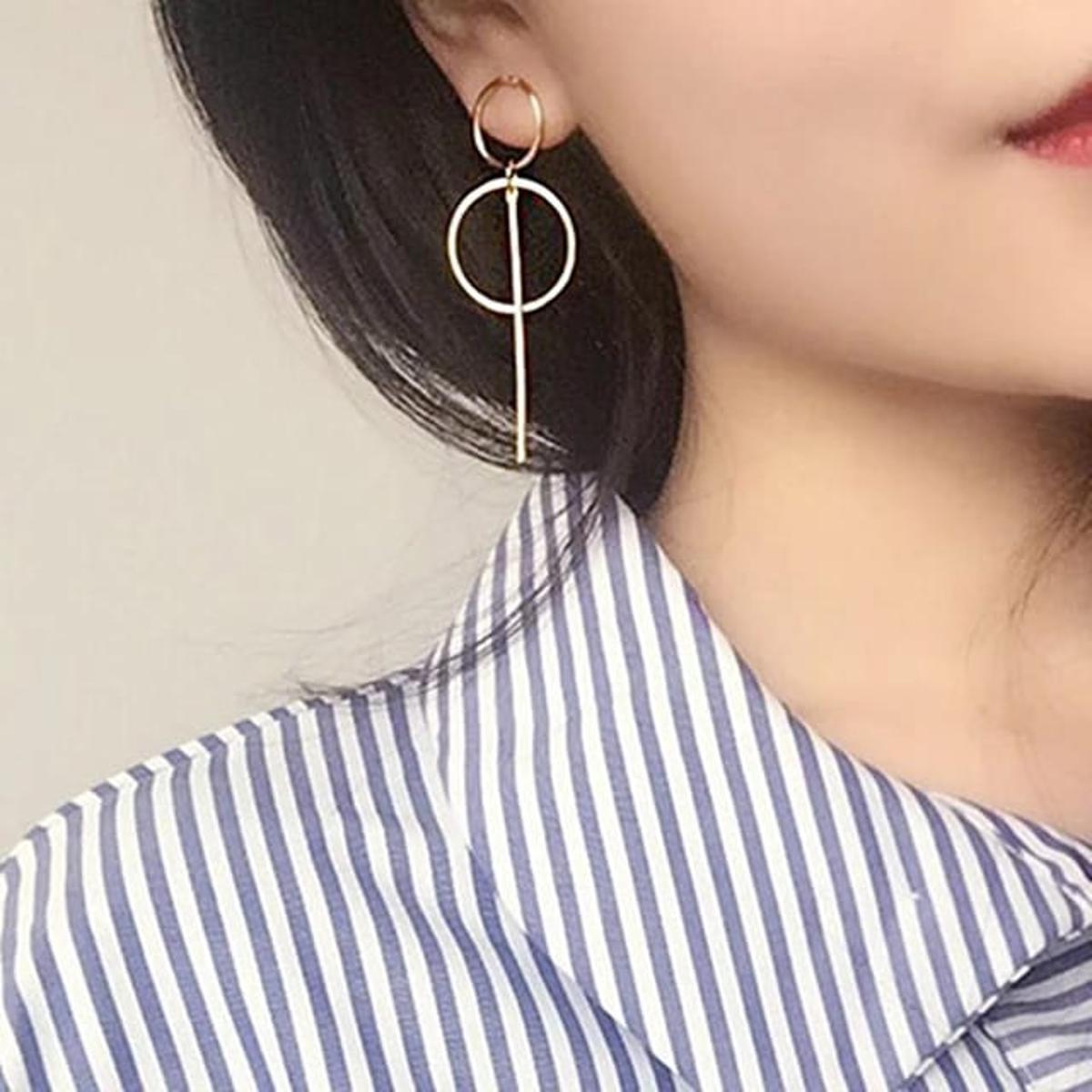 Korean Style Acrylic Drop Earrings - Stylish earrings for girls 2021- Beautiful Earings for Girls 2021 - Trendy Earrings  - Long Imported Fashion Jewellery