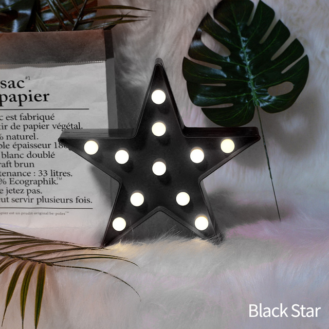 Colorful Night Lights Star Cloud Moon Crown Led Light Home Desktop