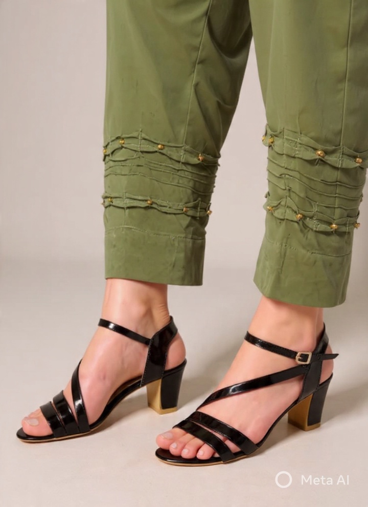 Elegant Heel Sandals for Women - Casual and Party Wear