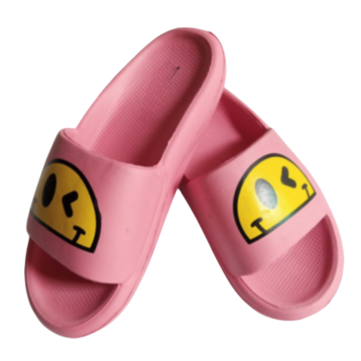 Ladies Smiley Slipper for Girls/Womens Shoes House Slippers Emoji Slippers 10-13 Years Girl size
