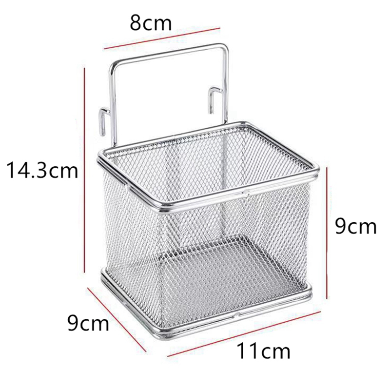 Stainless Steel Colander With Hook Noodle Drainer Filter Mesh Sieve Strainer Spoon For French Fries Pasta