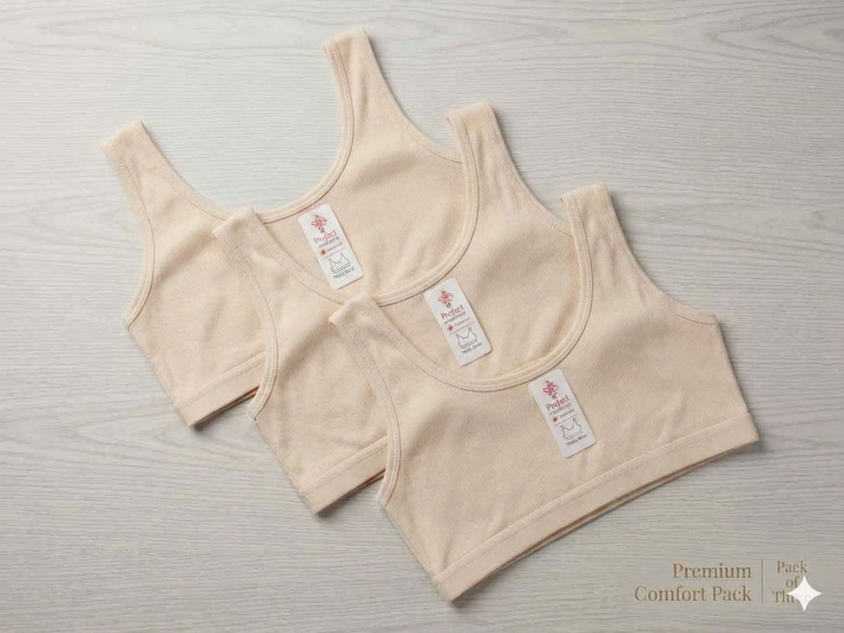 Pack of 3 Beige