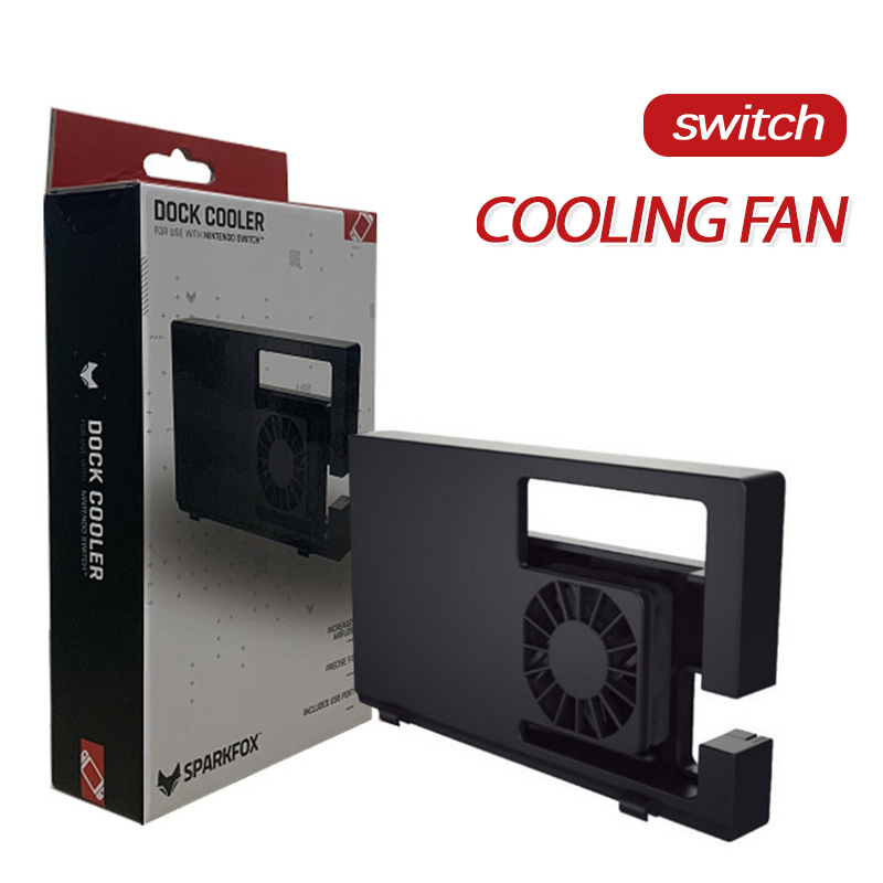 Switch Dock Cooling Fan, External Turbo Cooler For Nintendo Switch ...