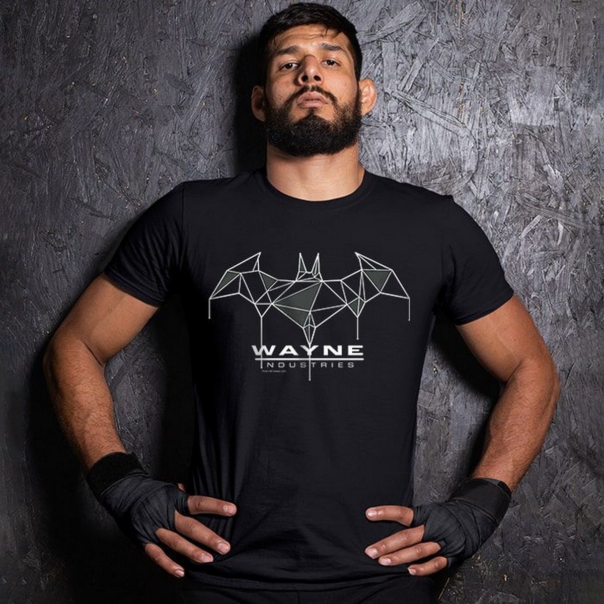 WAYNE ENTERPRISES HALF SLEEVE T-SHIRT 