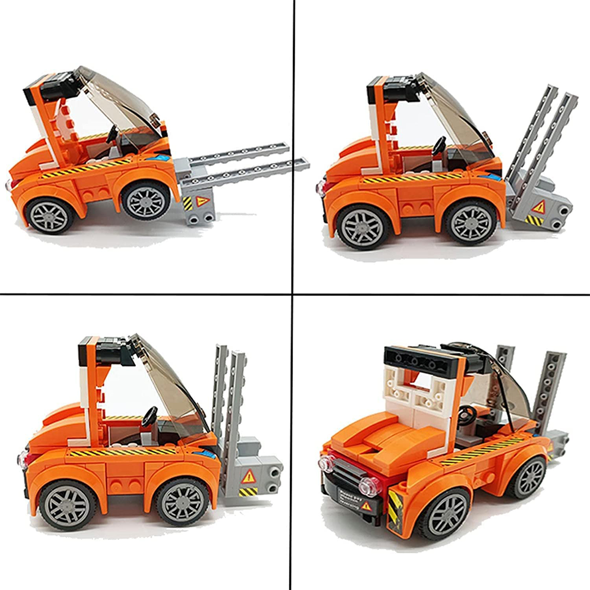 Decool Multificence Forklift Bricks Toys 169+Pcs, Mclaren 720s Vehicle, Forklifter, Sports Racing Car Brick 10 In 1 Block Model Early Educational Learning DIY Toys Model Play Set Compatible Lego For Kids Build Your Skill Gift For Boys & Girls Code: 31028