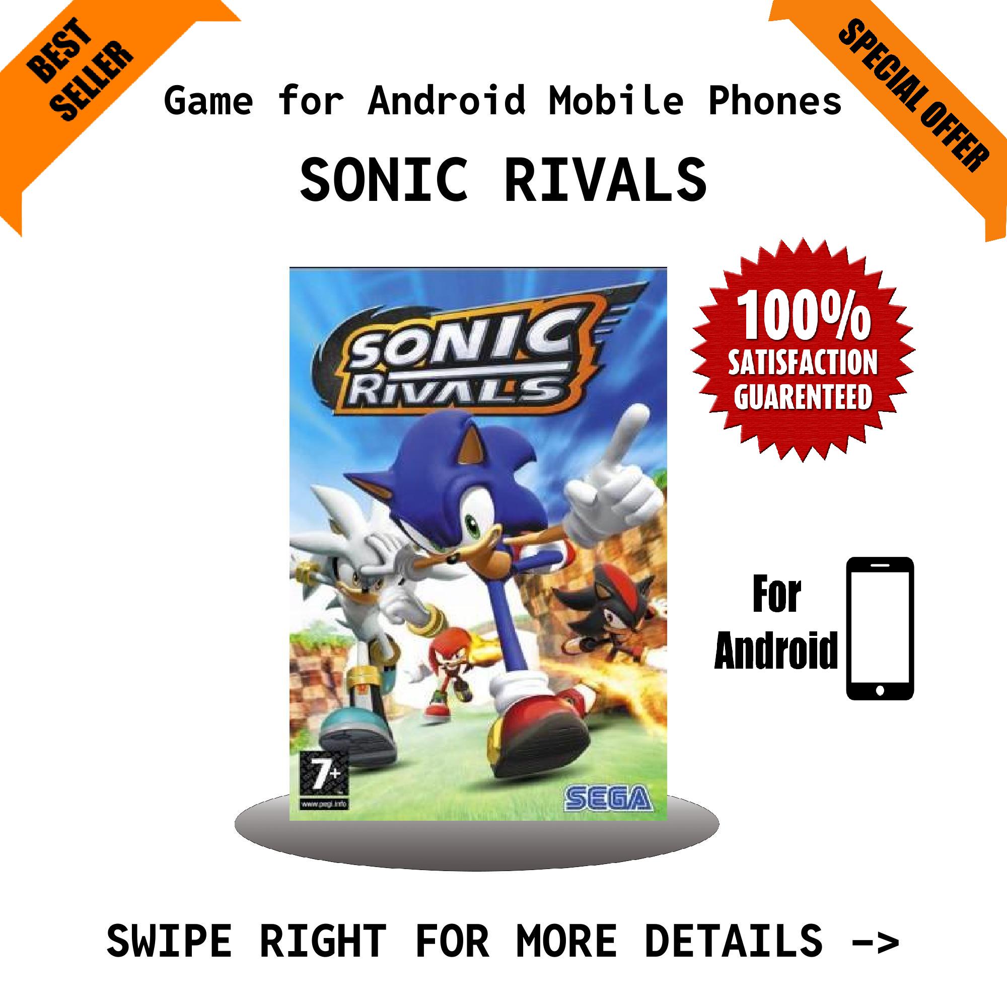 SONIC RIVALS - GAME FOR ANDROID/MOBILE (GOOGLE DRIVE/ MEDIAFIRE) - QR ...