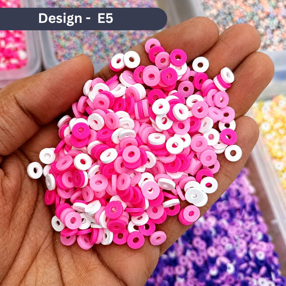 250/500/1000/5000/ Pcs Jewelry Making Clay Rings Material Bracelet Rings Multicolor Multicolor Mix Clay Rings For Bracelet Making Buy Rings For Bracelet Beads Material Jewelry Making by SAMS COLLECTION