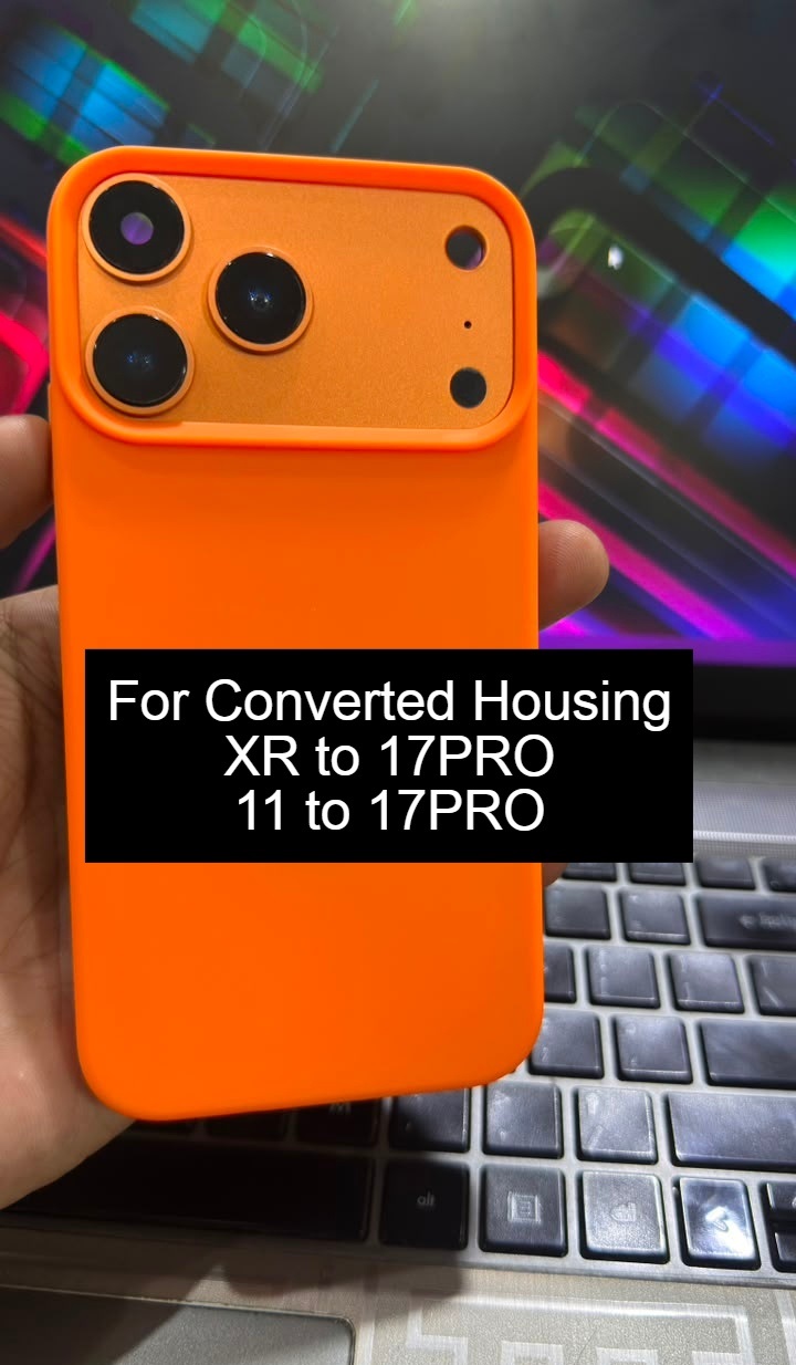 xr convert pouch 17pro 11 convert 17pro xr 11 to 17pro 17 pro back cover case pouch shell protection convert converting converted diy housing body fram