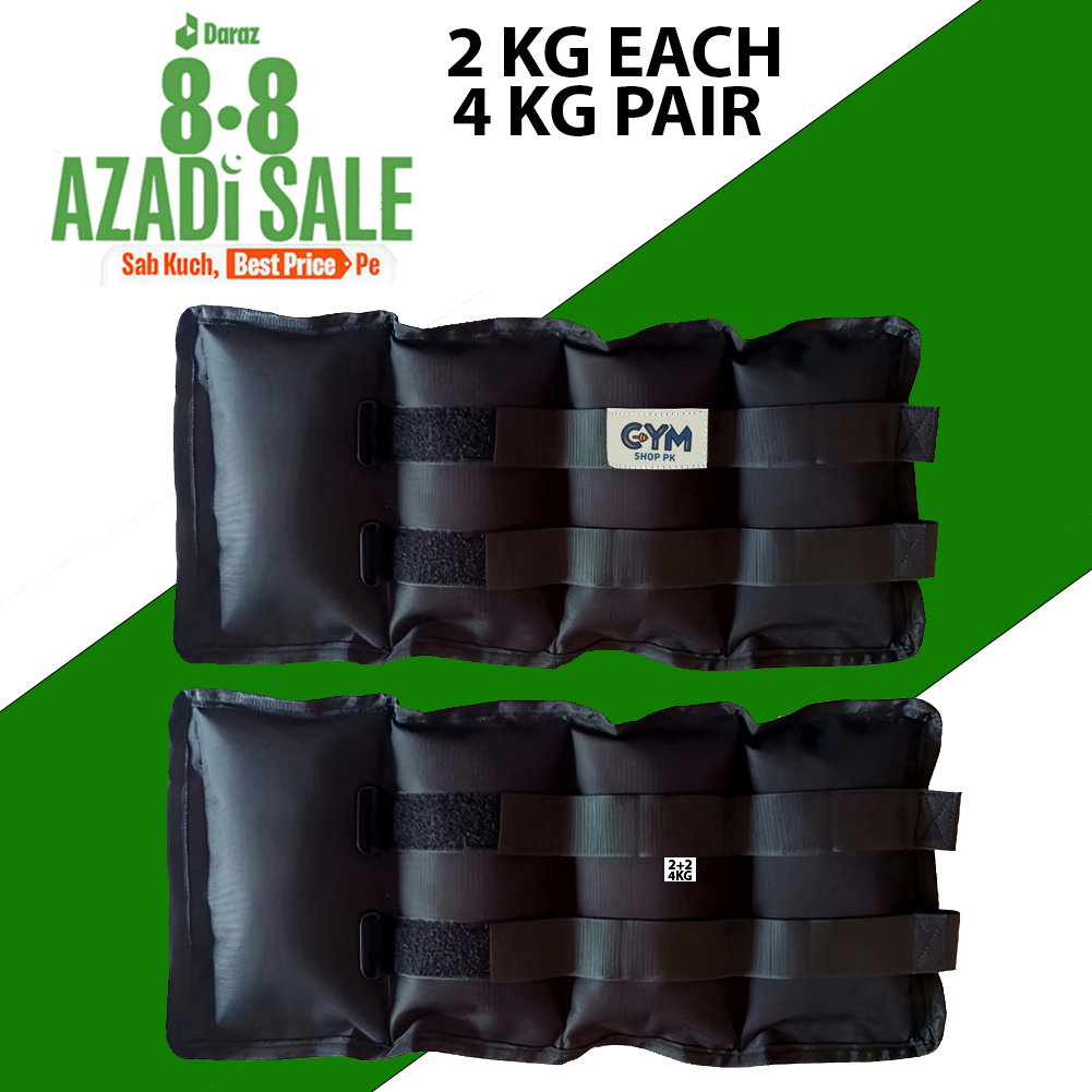 4 Kg Ankle Weights for Fitness And Exercise Equipment Home Gym