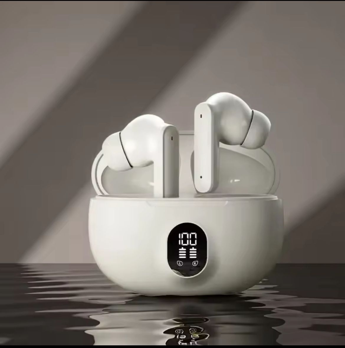 H895B Earbuds TWS (True Wireless Stereo) Bluetooth Airbuds | Earphones Headset | HD Stereo Sound | Compatible With All Bluetooth Devices.