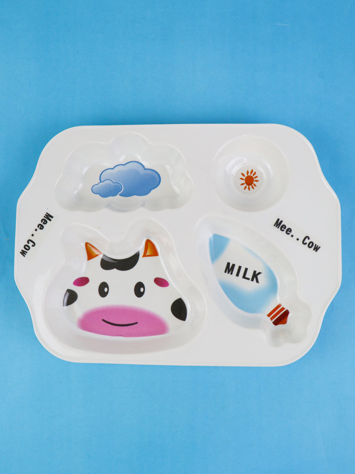 Cut Price Cow Melamine Tray Daraz.pk