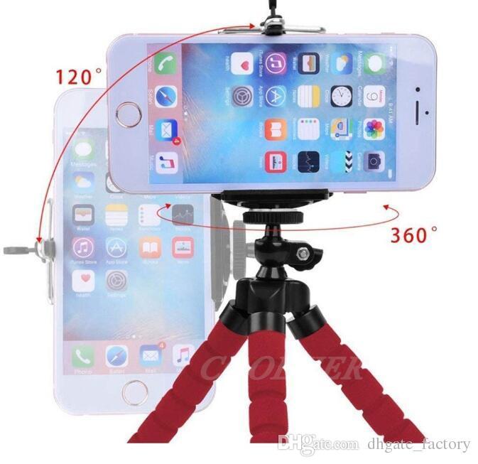 Octopus Mini Tripod 3 in 1 Flexible Universal Multi functional Octopus Flexible Tripod Stand for Digital Camera Mini Projector Foldable Smart Phone Holder