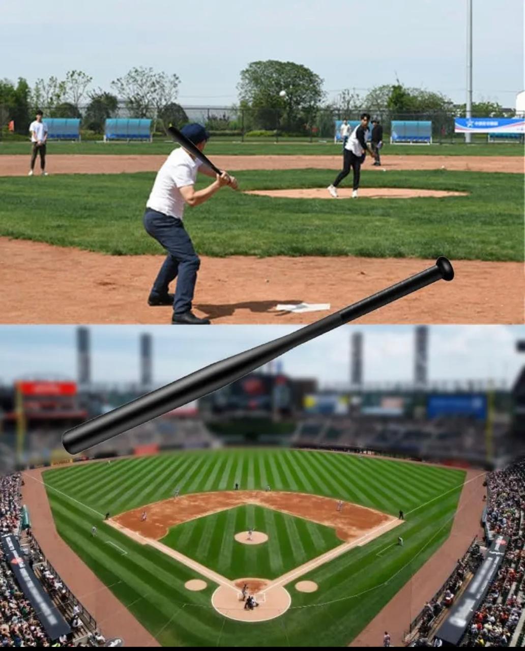 1pc High Hardness Wooden Baseball Bat For Outdoor Sports Durable, Non-Slip Grip, Suitable for All Skill Levels, Sports Competition Baseball Bat,