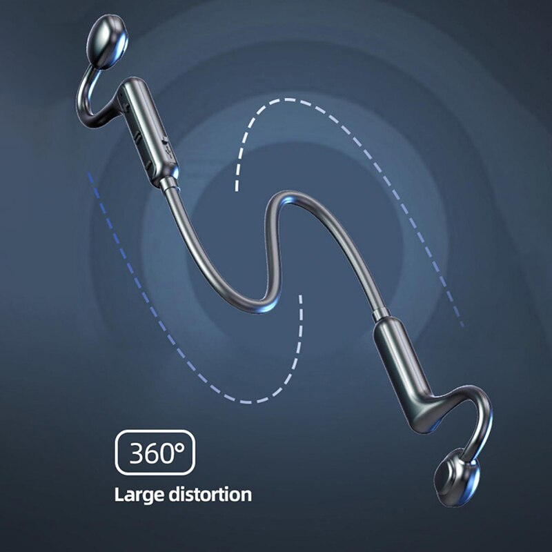 Bluetooth Earphone Neck Mounted Wireless Bluetooth With High Battery Power Sound Conduction And Long Battery Life