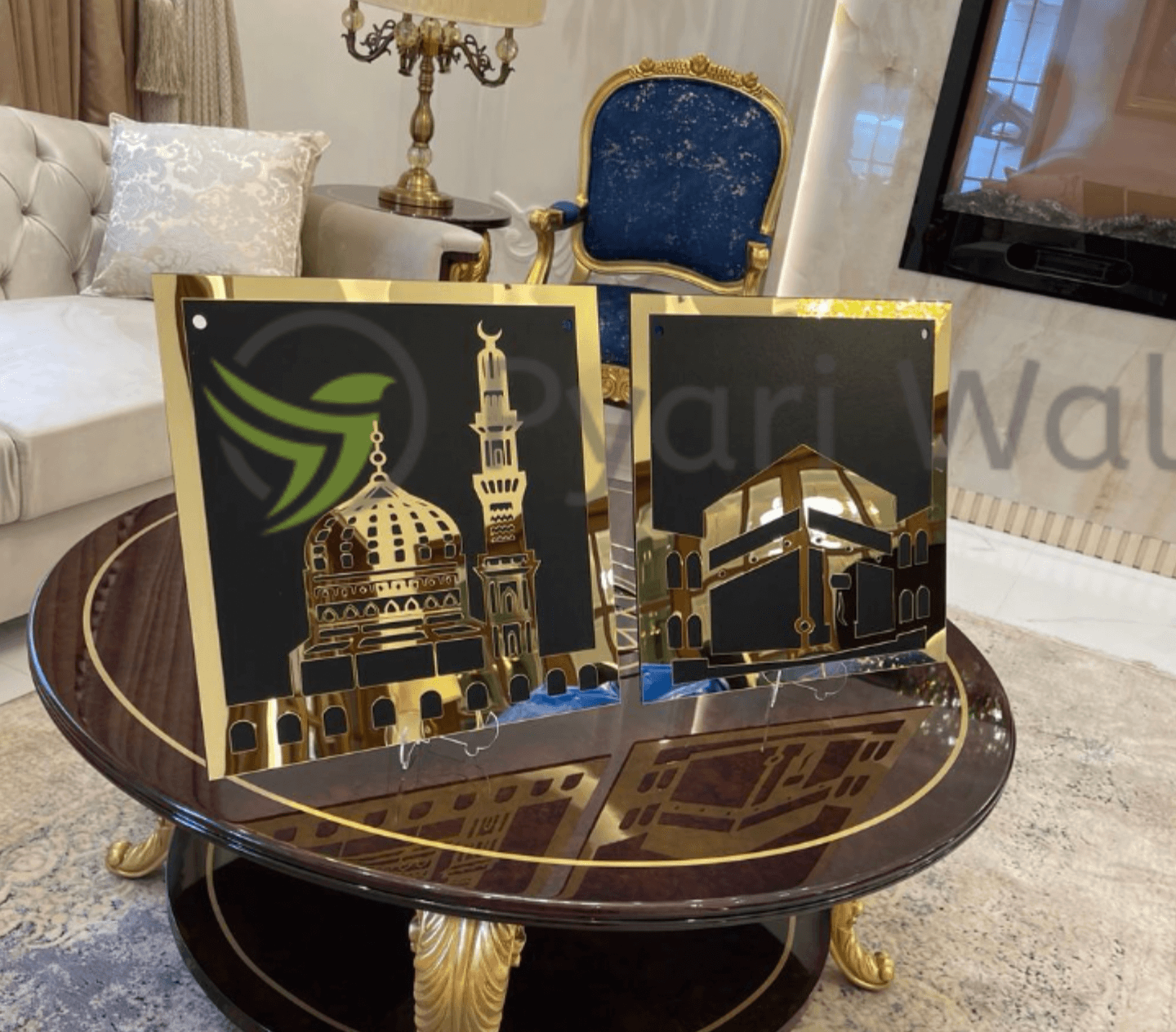 Evento Premium Acrylic with Wooden base Wall Hanging, Laser Cut