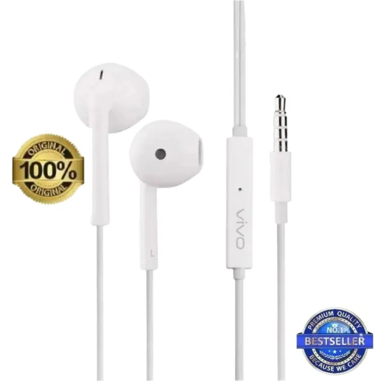 Vivo Original handsfree Headphones earphones 3.5mm super