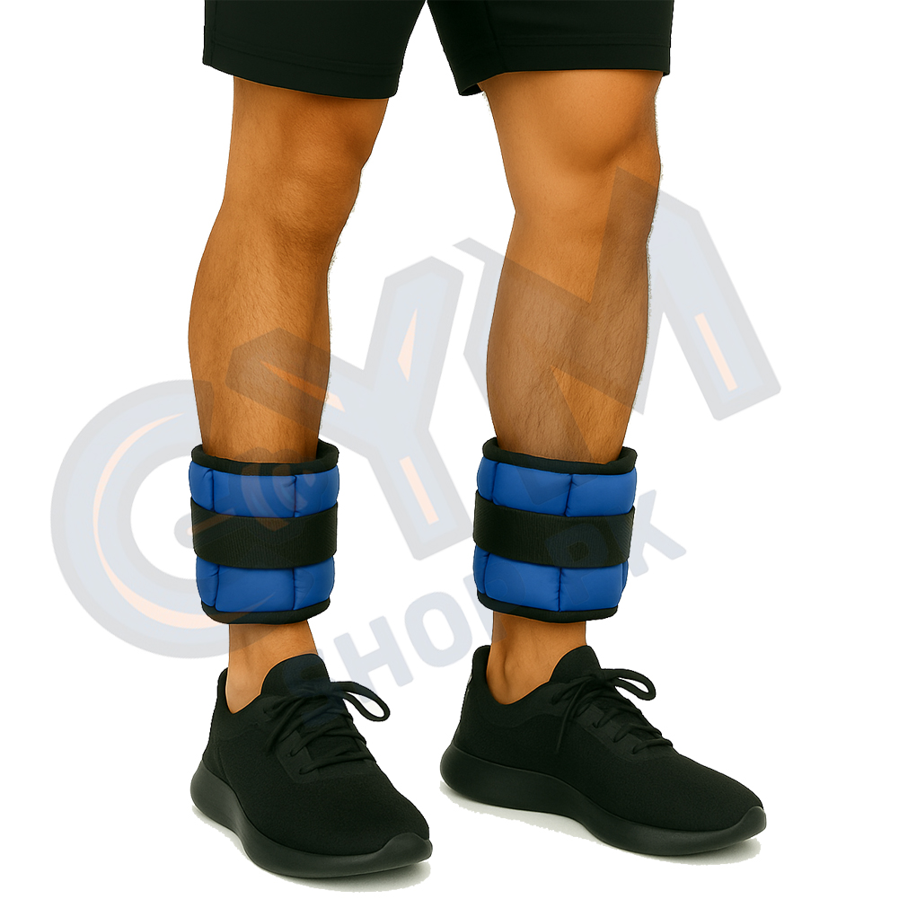 ankle weights 2Kg Pair for Fitness, Running, Walking, Gym & Home Workouts By GYM SHOP PK