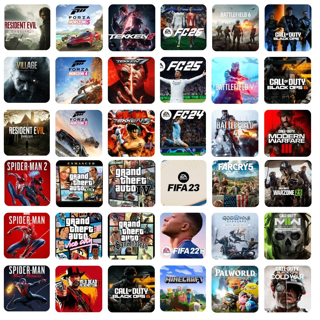 Bundle of pc games - buy 1 get 1 free - qr code/drive - home delivery