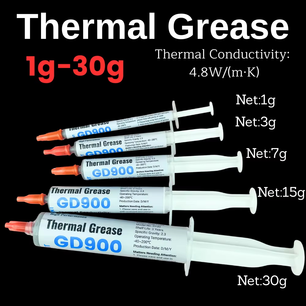 HY510 01g/10g/30g Silicone Thermal Paste Heat Transfer Grease Heat Sink CPU GPU Chipset Notebook Computer Cooling