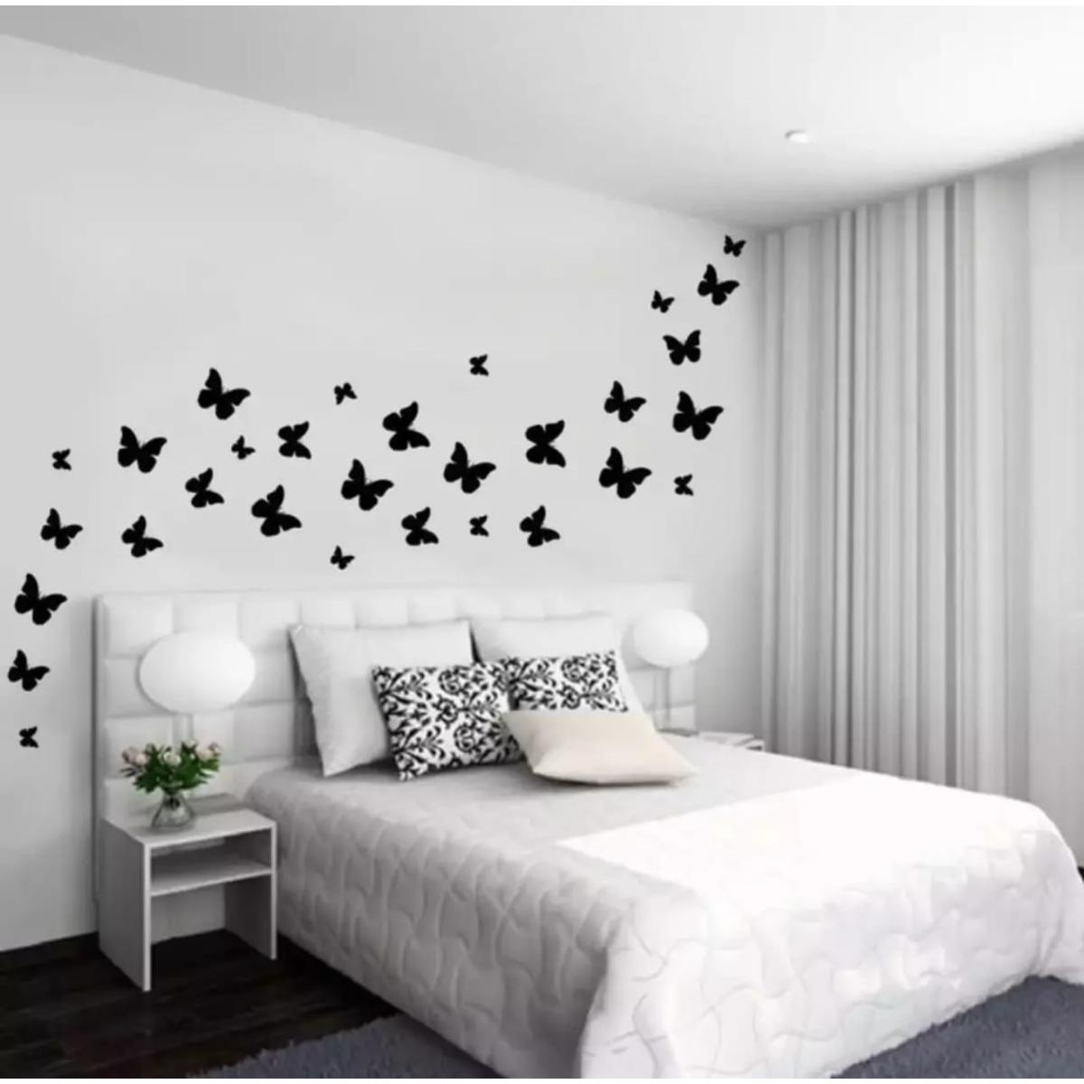 30-Piece Wooden Butterfly Wall Decor for Your Kids Bedroom Wall Decoration Ideas & Inspirations