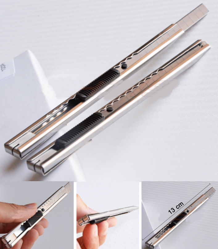 1 Pc Stainless Steel Auto-Lock Cutter Snapper 9mm cutter | Daraz.pk