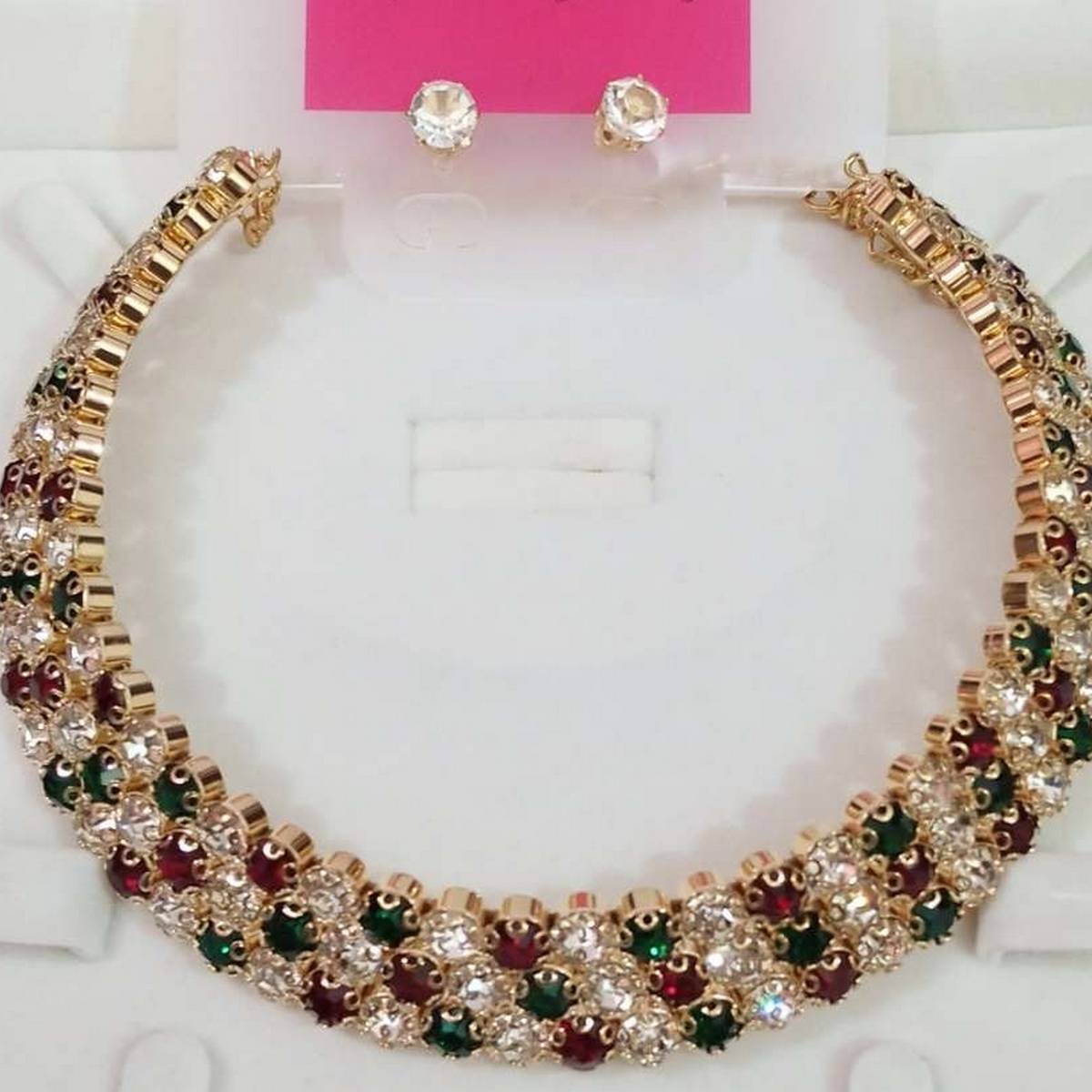zarcon design choker Necklaces with top set For Women