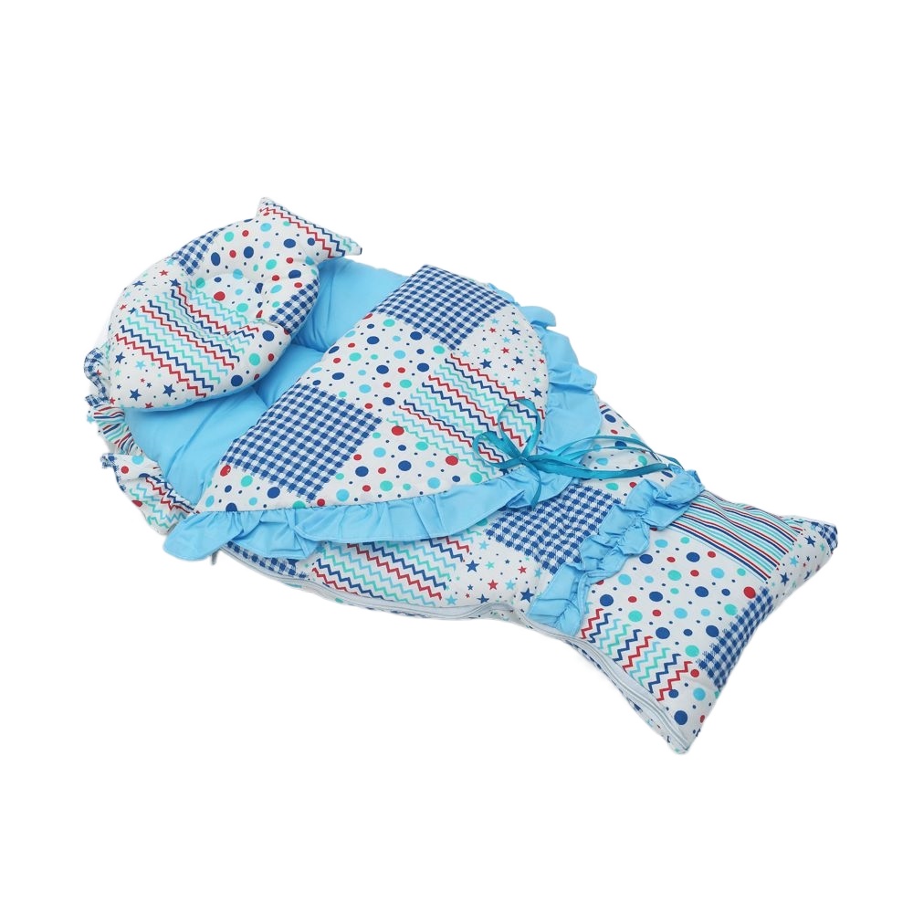 Newborn baby Carry Nest With Pillow In Fish Design