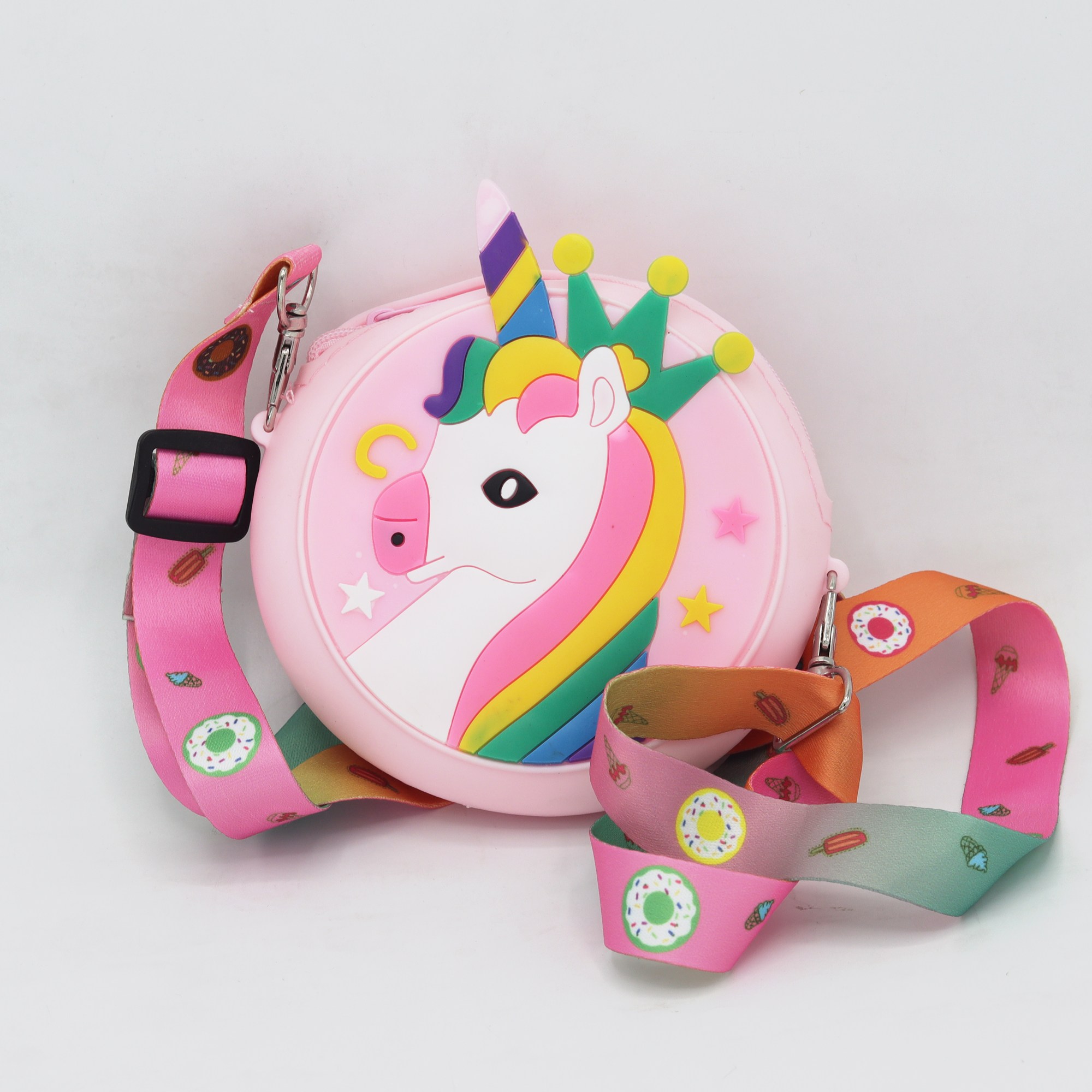Cute Unicorn Face Silicon Coin Bag for kids Daraz.pk