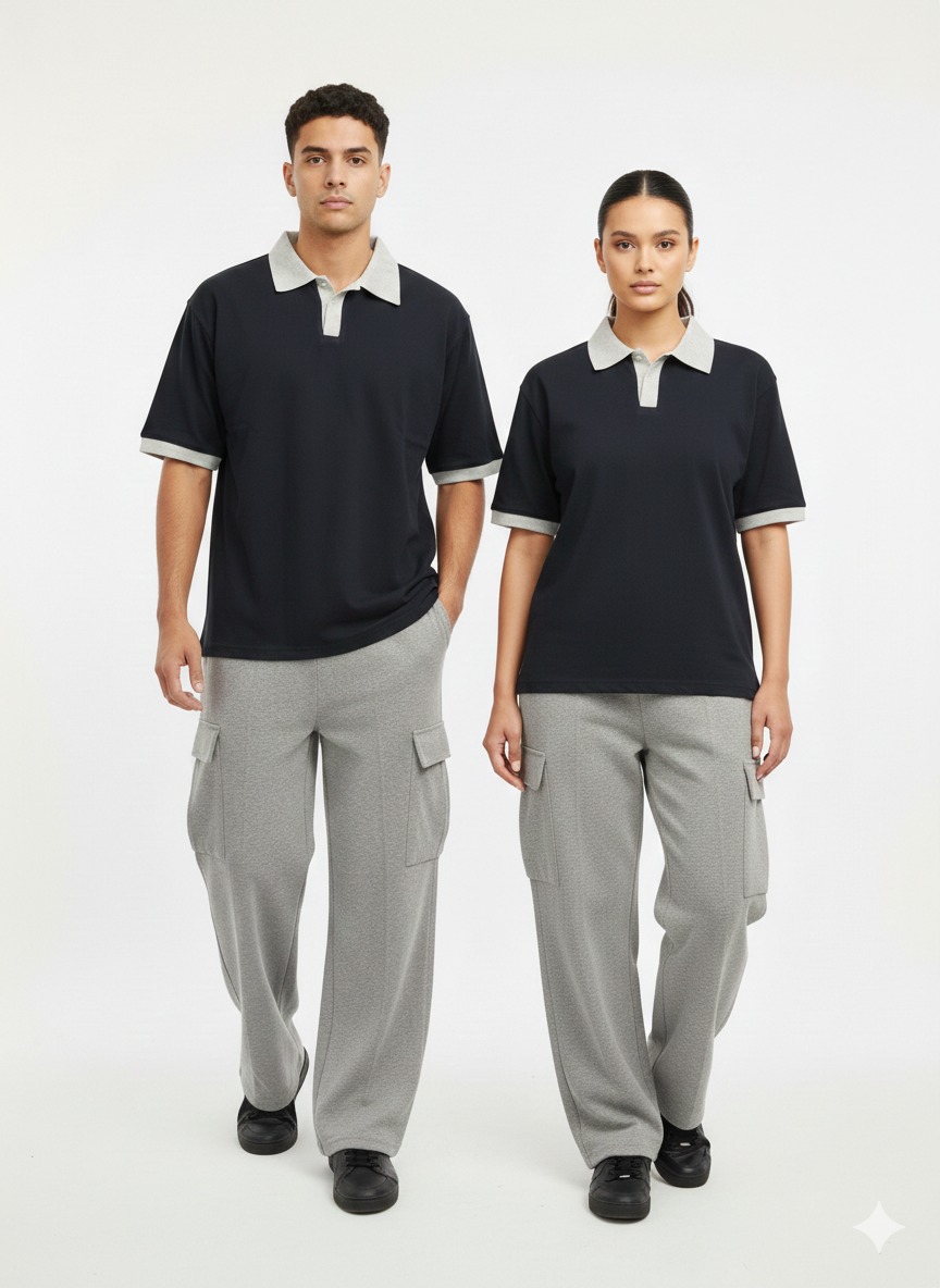 Colorblock Men Track Suit T-shirt & Trouser For Men