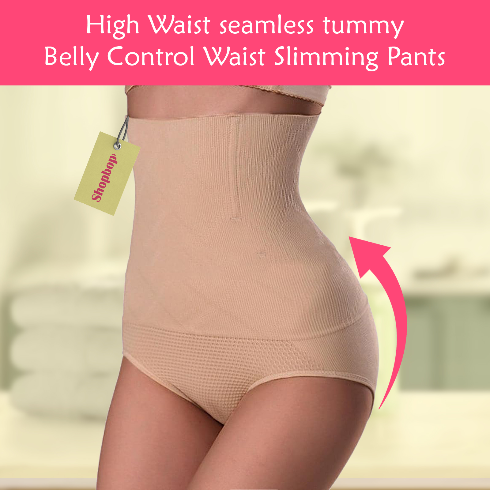 SHOPBOP Women Body Shaper Panties High Waist seamless tummy Belly Control  Waist Slimming Pants Shapewear Girdle Underwear Waist Trainer