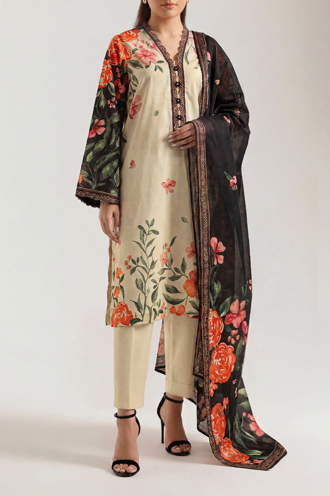 Saya unstitched-printed-lawn-3-piece-wuns-6356 WUNS-6356