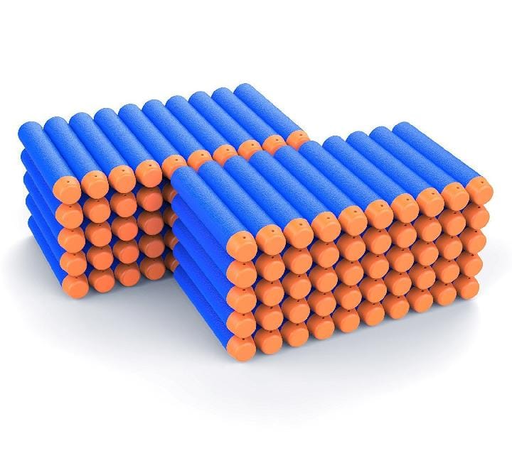 Nerf Blasters Darts Soft Dart Stick-On Foam Nerf Refill Darts Nerf Bullet Nerf Gun Nerf Canon Darts 7.2CM EVA Bullet Refill Clip Darts Electric Toys Soft Foam Bullet Gun Outdoor Toy For Kids