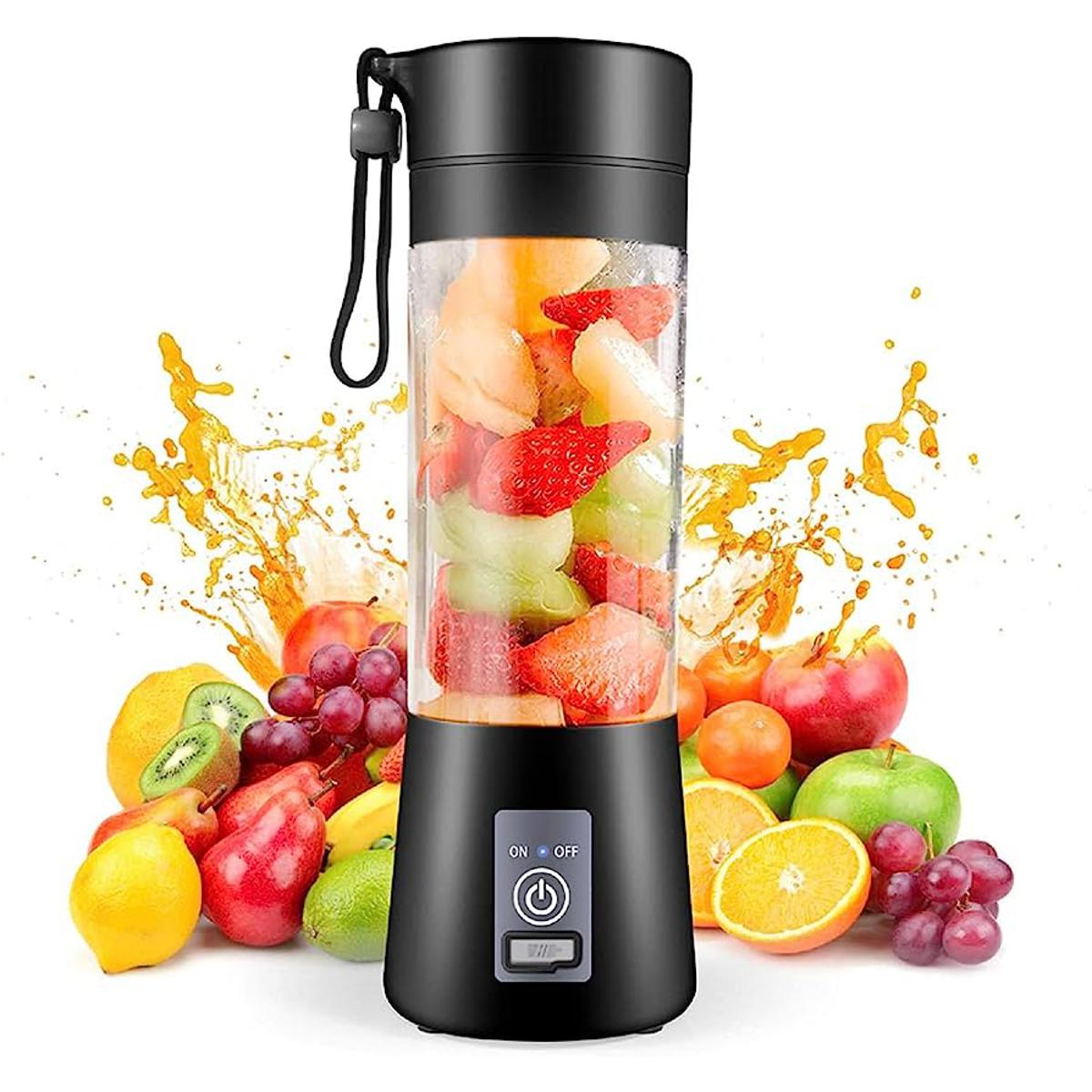 Portable 6 Blades Juicer Blender Mixer USB Rechargeable Juicer / Fresh Fruits Juices Maker/Gym/Outdoor/ Mini Juicer Milkshake Smoothie Maker
