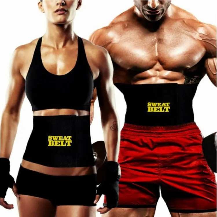 Sweat Belt For Men Women Unisex Premium Waist Tummy Trimmer