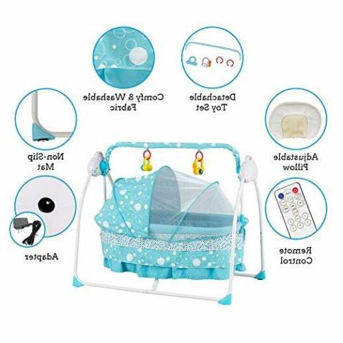 baby automatic swing cradle