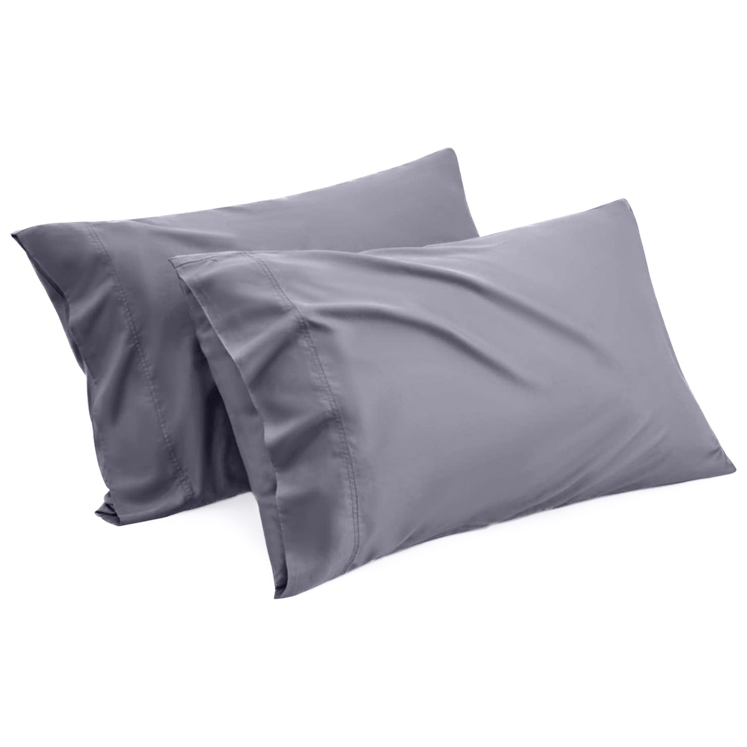 Fast Forward Pillow Cases Pack of 2 Queen Size Pillowcases - Soft Brushed Microfiber with Envelope Closure, Shrinkage & Fade Resistant
