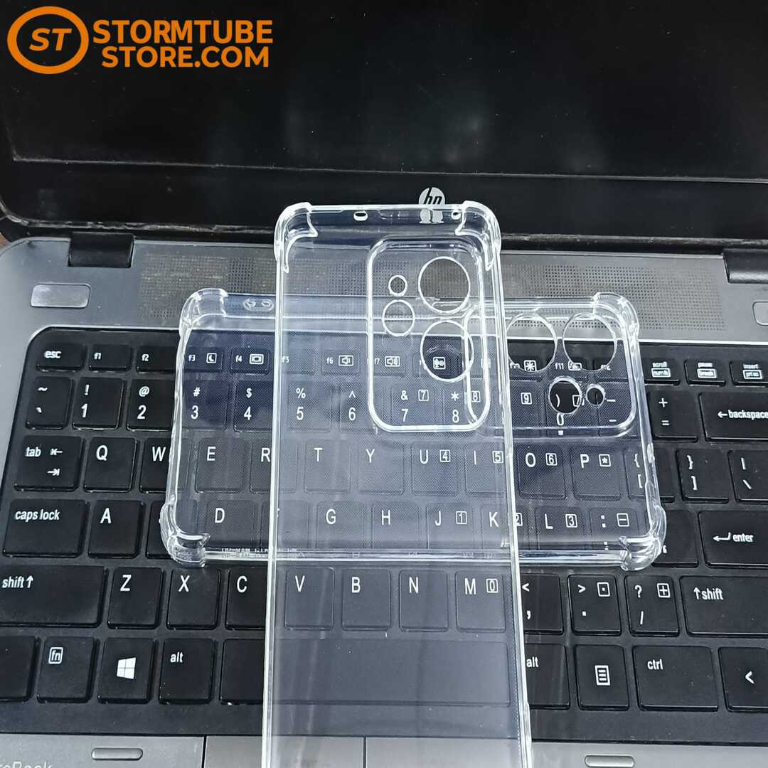 StormTubeStore Realme GT6, GT 6 NE0, GT6 NEO SE 5G Premium Transparent Soft TPU Back Cover/Case Edge To Edge Protection