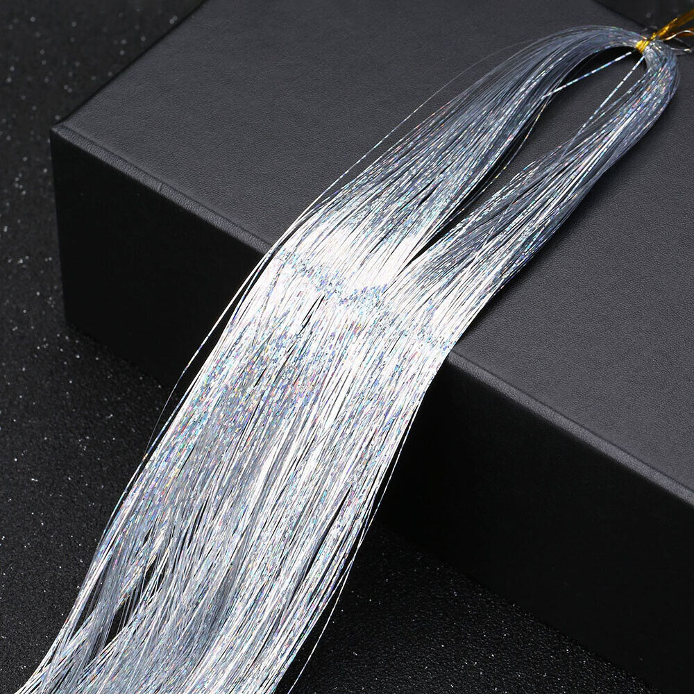 Fairy Sparkling Extensions Extensions Silk Shiny Hair Tinsel Dazzle