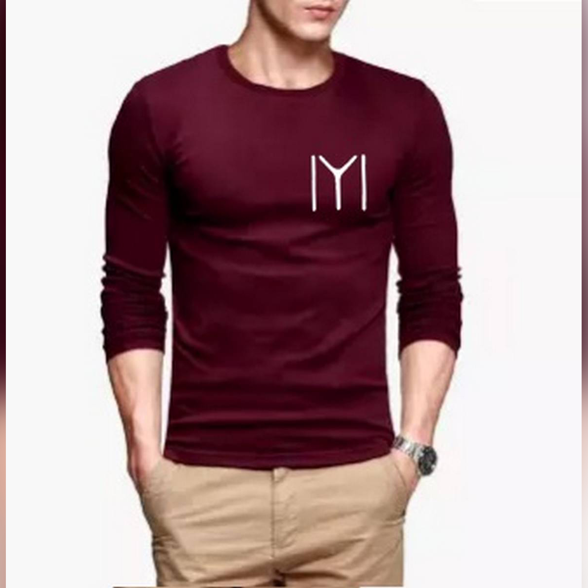 Maroon Full Sleeves Ertugrul Logo 