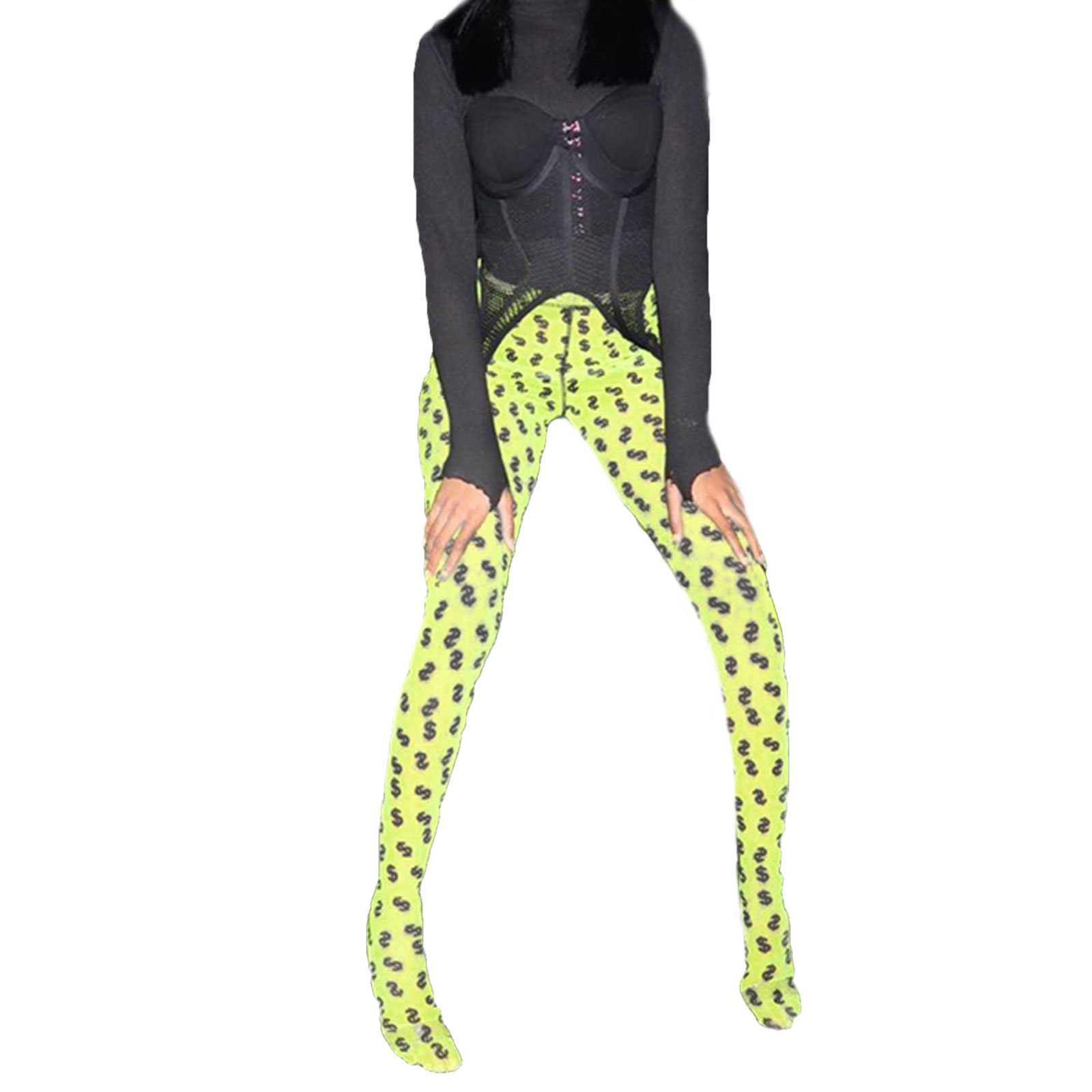 Women Slim High Waist Printed Leggings 