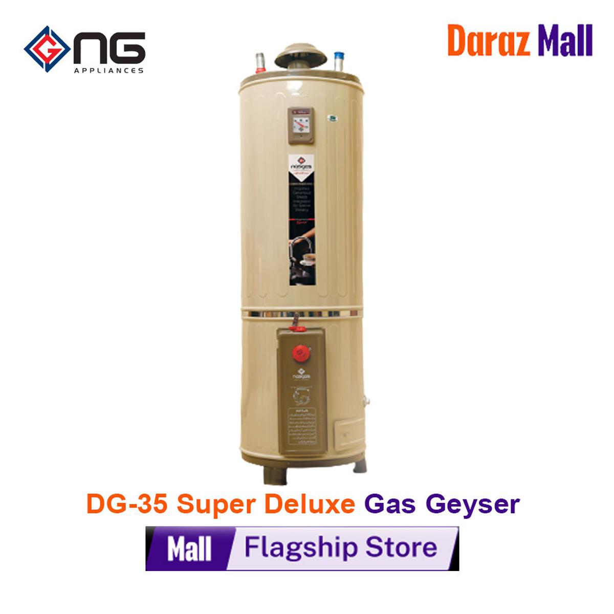 NasGas Geyser 35 Gallon DG-35 Super Heavy Prime Heavy Gauge 10 x 10 Water  Tank
